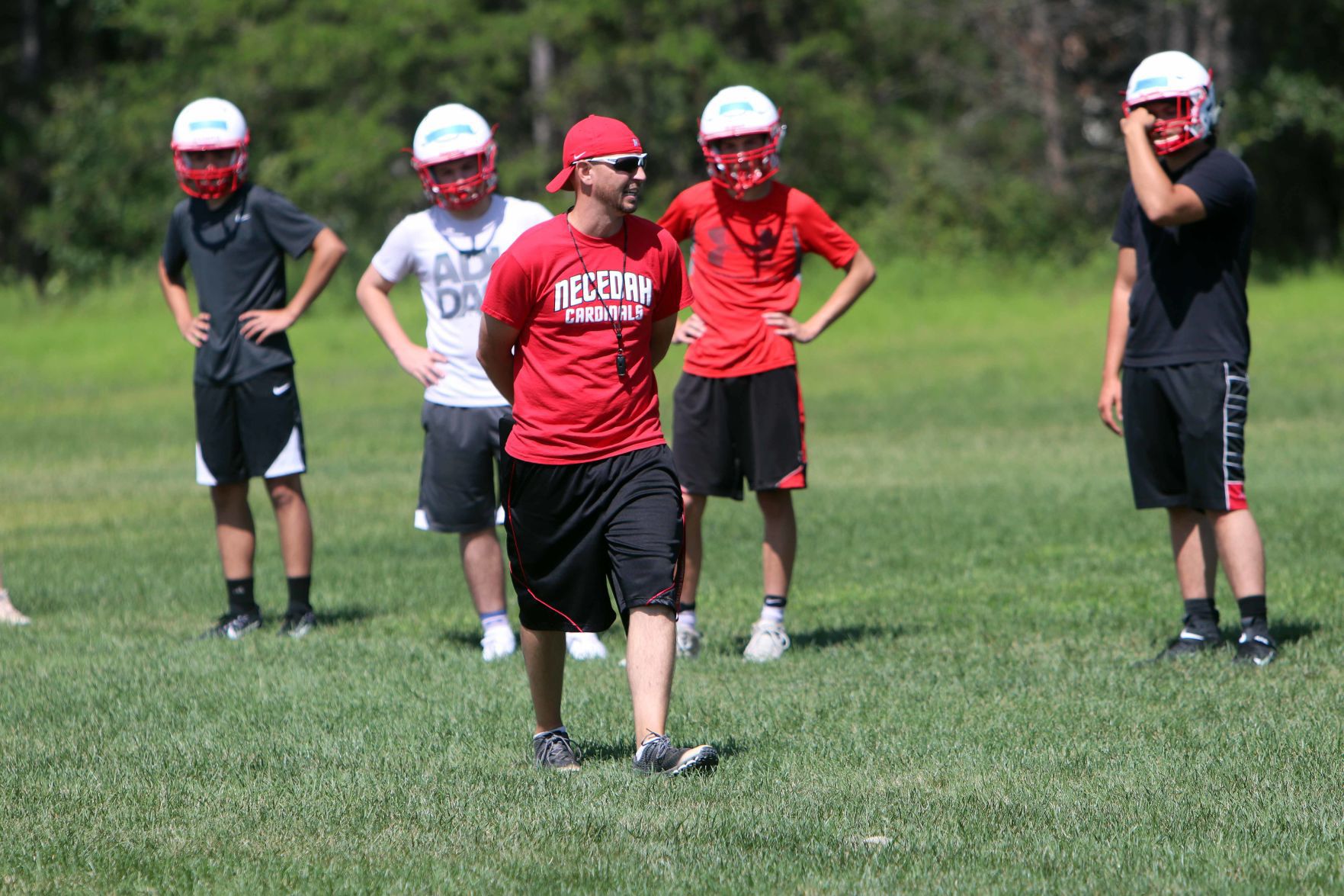 Necedah Football Practice
